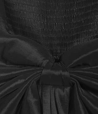 Evolutionary Strapless Bow Back Top