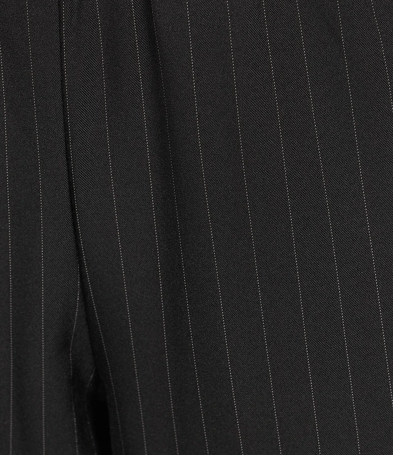 Evolutionary Striped Mid Rise Wide Leg Pants