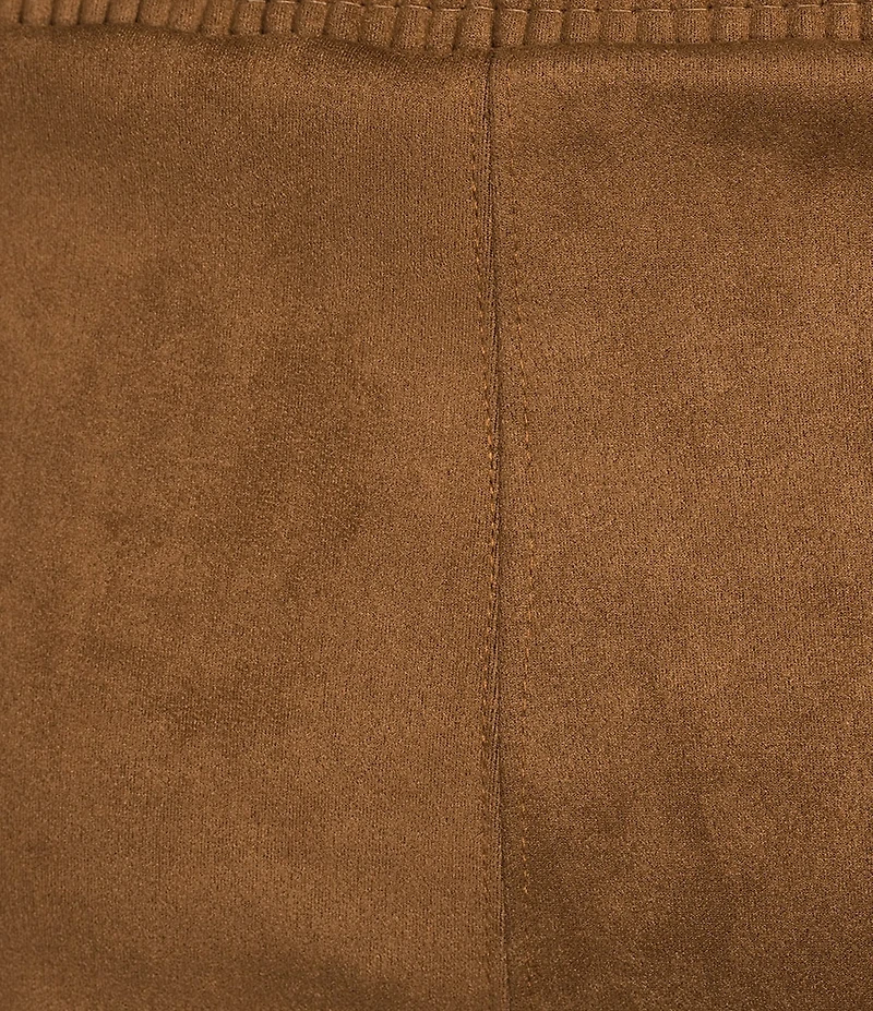 Evolutionary Suede Mini Skort