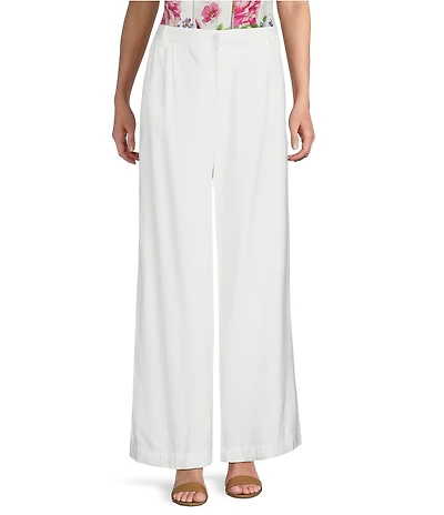 Evolutionary Twill Mid Rise Straight Leg Pants