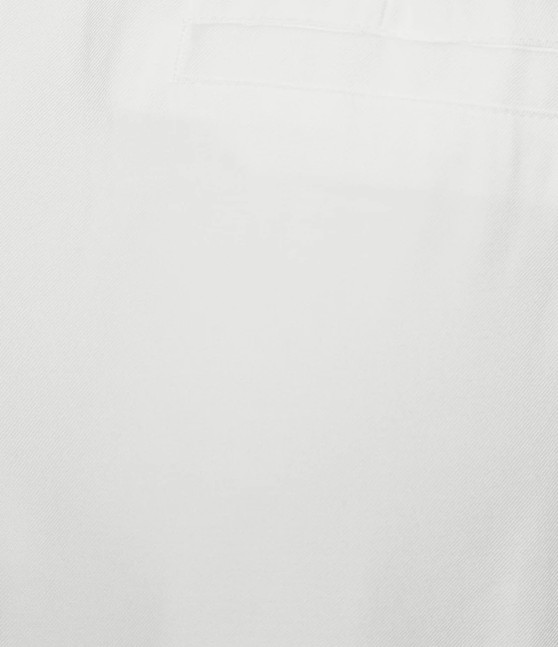 Evolutionary Twill Mid Rise Straight Leg Pants