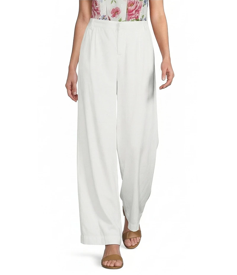 Evolutionary Twill Mid Rise Straight Leg Pants