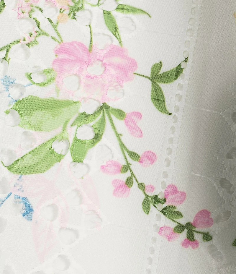 Evolutionary Woven Floral Print Skirt