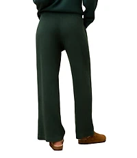 Faherty Apres Waffle Knit Pull On Straight Leg Coordinating Pants