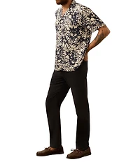 Faherty Big & Tall Bali Short Sleeve Woven Camp Shirt