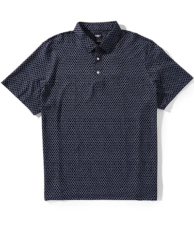 Faherty Big & Tall Movement Pique Short Sleeve Polo Shirt