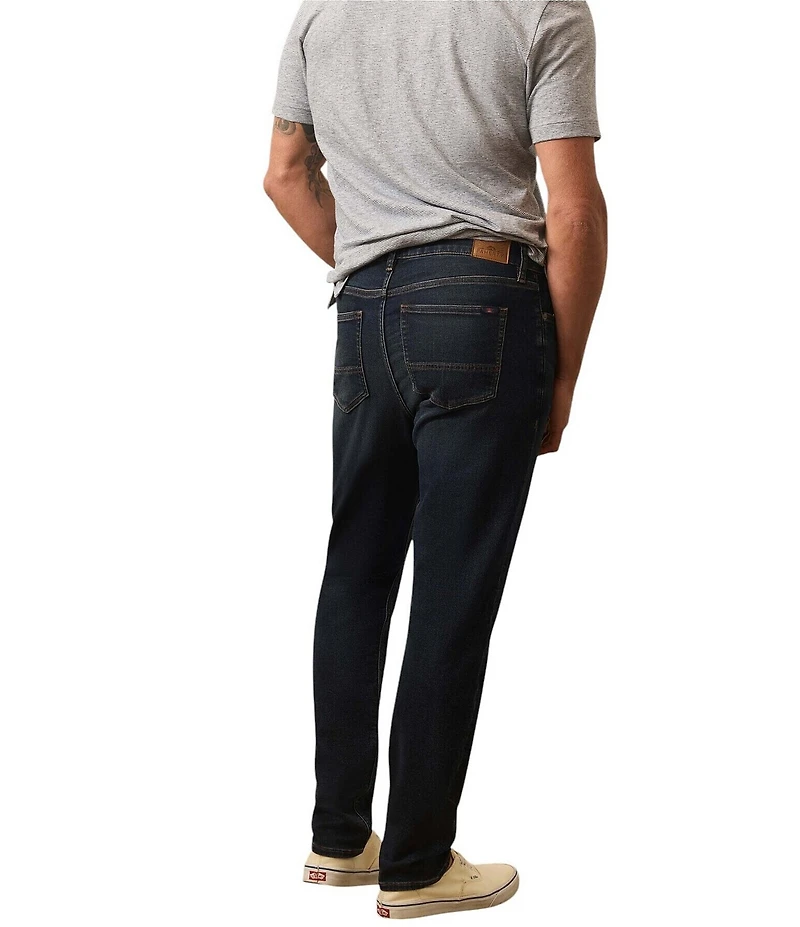 Faherty Big & Tall Slim Fit Stretch Terry Indigo 5-Pocket Pants