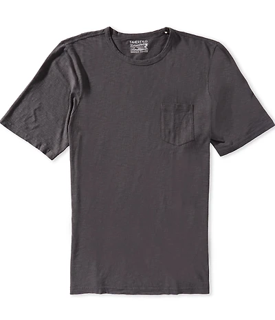 Faherty Big & Tall Sunwashed Organic Cotton Pocket Short Sleeve T-Shirt