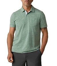 Faherty Breeze Short Sleeve Polo Shirt