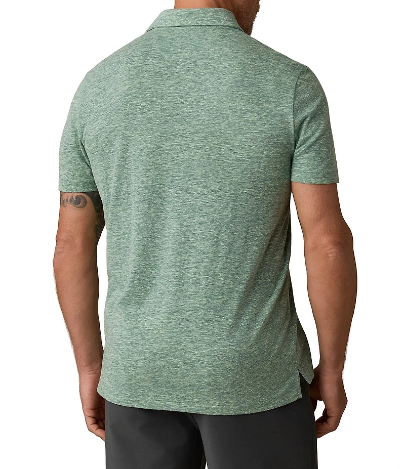 Faherty Breeze Short Sleeve Polo Shirt