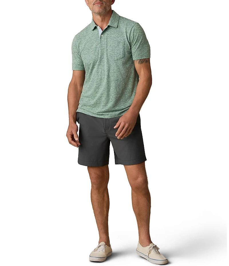 Faherty Breeze Short Sleeve Polo Shirt