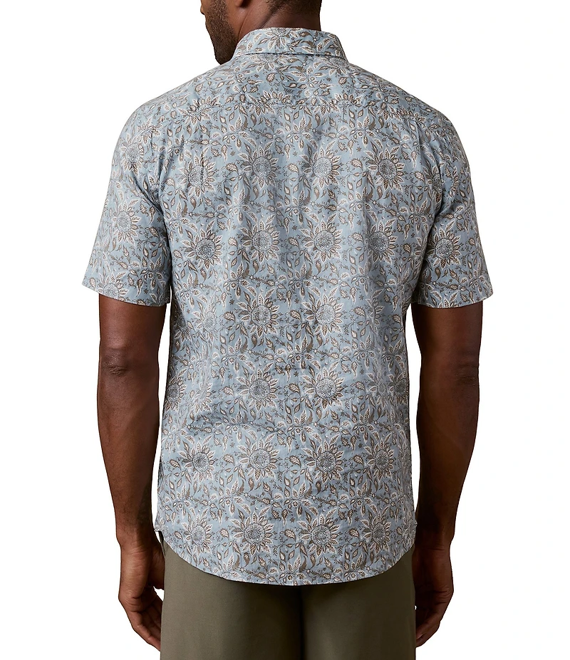 Faherty Breeze Short Sleeve Woven Shirt