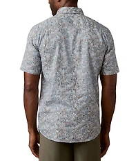 Faherty Breeze Short Sleeve Woven Shirt