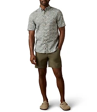 Faherty Breeze Short Sleeve Woven Shirt