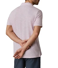 Faherty Breeze Stripe Short Sleeve Polo Shirt