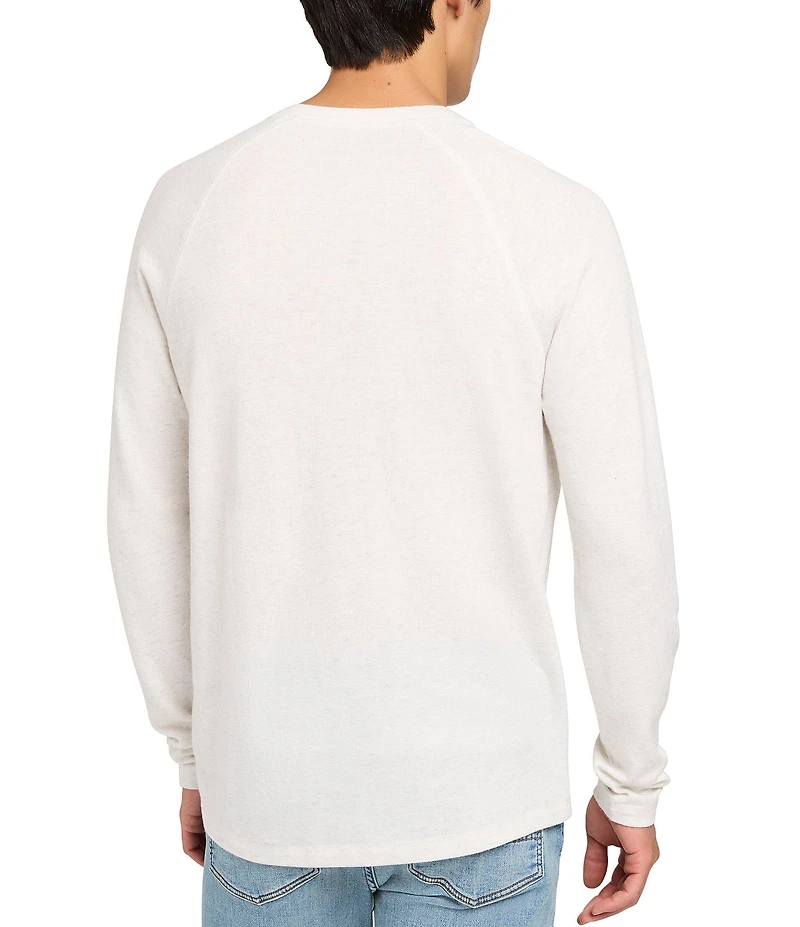 Faherty Cloud Long Sleeve Henley Shirt
