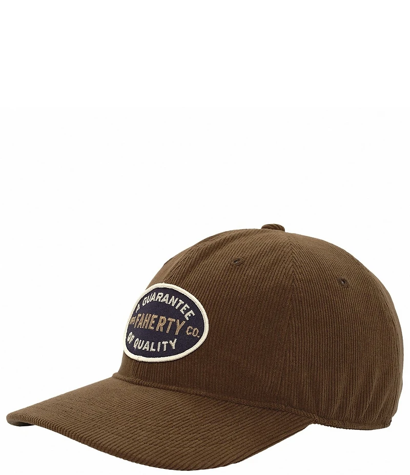 Faherty Corduroy 6-Panel Baseball Cap