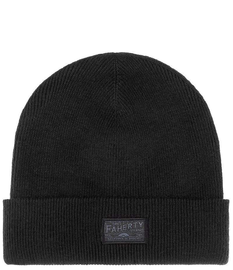 Faherty Core Logo Beanie