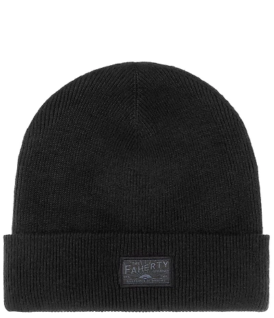 Faherty Core Logo Beanie