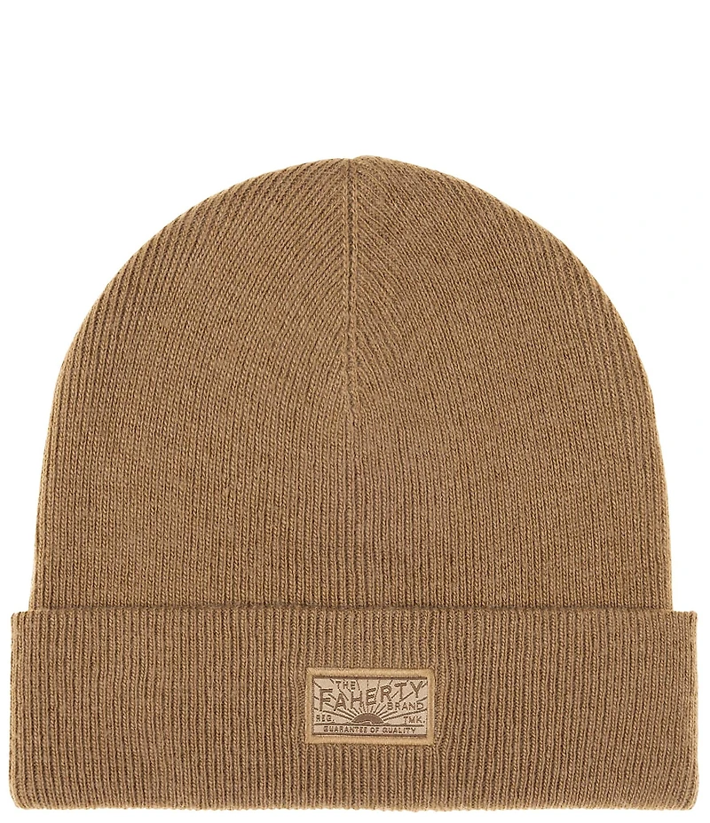 Faherty Core Logo Beanie