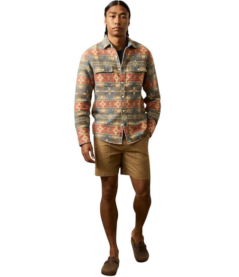 Faherty Doug Good Feather Canyon Overshirt