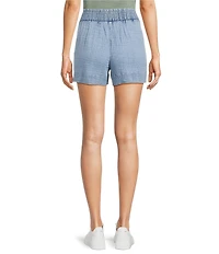 Faherty Dream Organic Cotton Mid Rise Pull-On Gauze Shorts