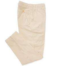 Faherty Dune Organic Cotton Blend Straight Leg Relaxed Utility Pants