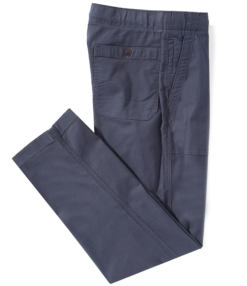 Faherty Dune Organic Cotton Blend Straight Leg Relaxed Utility Pants