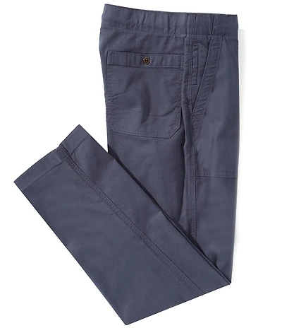 Faherty Dune Organic Cotton Blend Straight Leg Relaxed Utility Pants