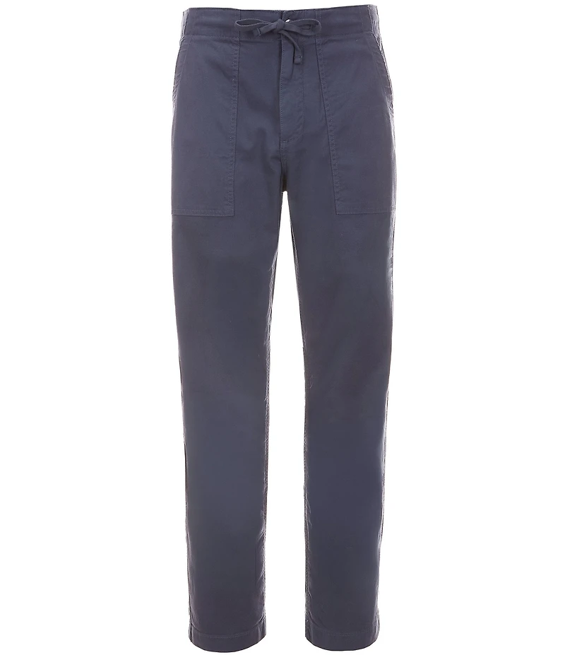 Faherty Dune Organic Cotton Blend Straight Leg Relaxed Utility Pants