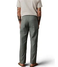 Faherty Dune Organic Cotton Blend Straight Leg Relaxed Utility Pants