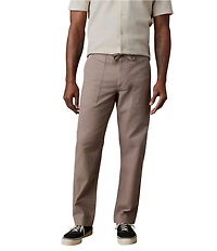 Faherty Dune Organic Cotton Blend Straight Leg Relaxed Utility Pants