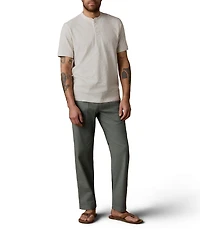 Faherty Dune Organic Cotton Blend Straight Leg Relaxed Utility Pants