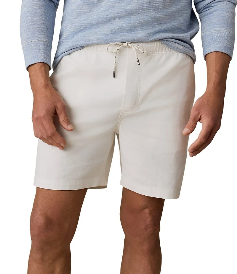 Faherty Essential Drawstring 6.5#double; Inseam Shorts