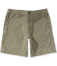 Faherty Essential Stretch Twill Organic Cotton 8#double; Inseam Shorts