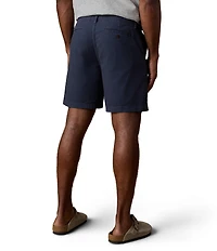 Faherty Essential Stretch Twill Organic Cotton 8#double; Inseam Shorts