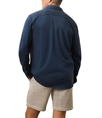 Faherty Field Knit Utility Shirt