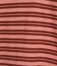 Faherty Hometown Rugby Knit Striped Organic Cotton V-Neck Long Sleeve Pullover Sweater