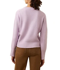 Faherty Jackson Essential Knit Crew Neck Long Sleeve Sweater