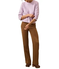 Faherty Jackson Essential Knit Crew Neck Long Sleeve Sweater