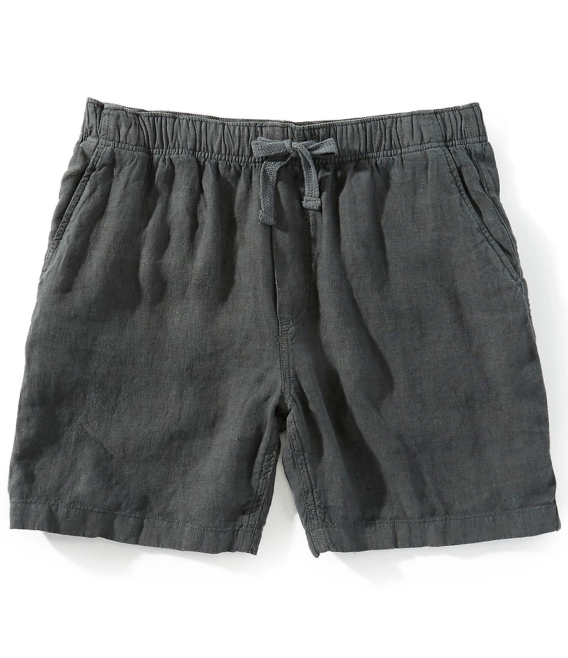 Faherty Linen 6.5#double; Inseam Shorts