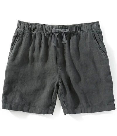 Faherty Linen 6.5#double; Inseam Shorts