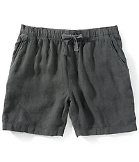 Faherty Linen 6.5#double; Inseam Shorts