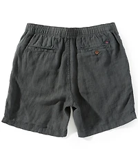 Faherty Linen 6.5#double; Inseam Shorts