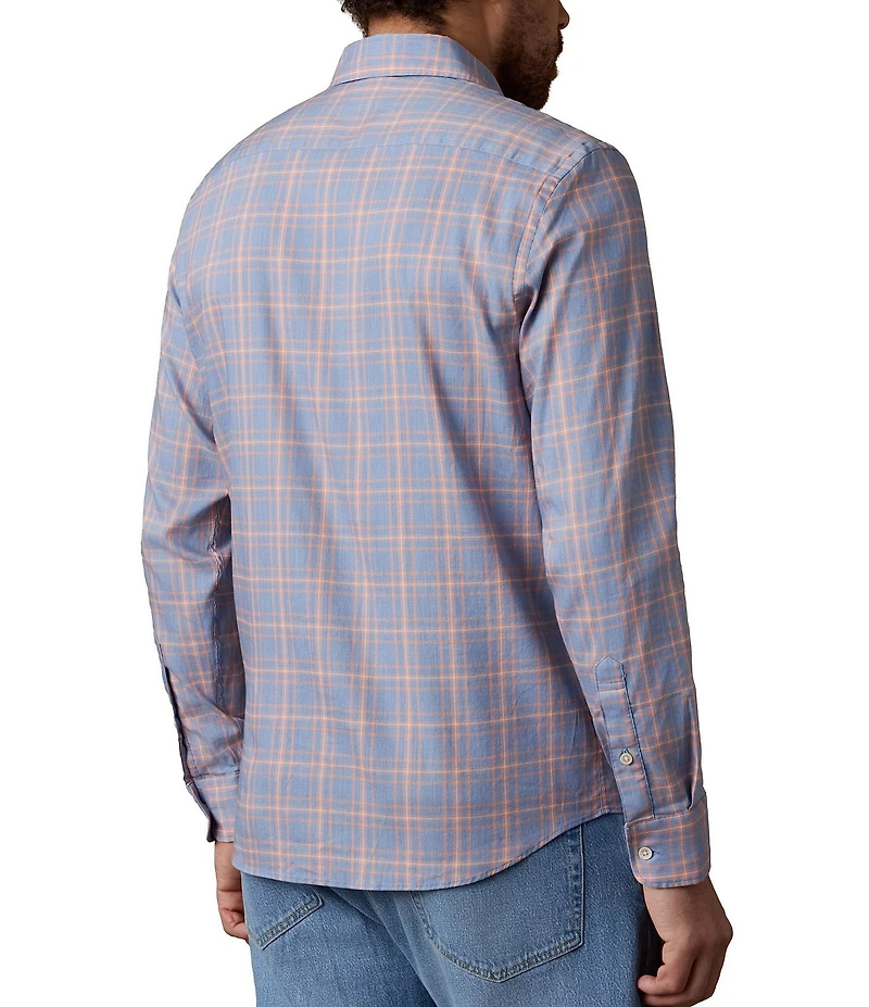 Faherty Monterrey Medium Plaid Long Sleeve Woven Shirt