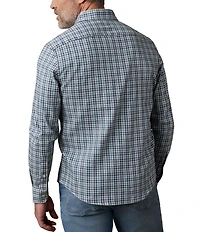 Faherty Monterrey Small Plaid Long Sleeve Woven Shirt