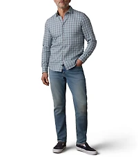 Faherty Monterrey Small Plaid Long Sleeve Woven Shirt