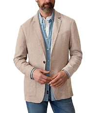 Faherty Movement Linen Blazer