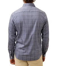 Faherty Movement Medium Plaid Long Sleeve Woven Shirt