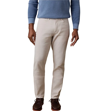 Faherty Movement Organic Cotton Linen Blend 5-Pocket Pants